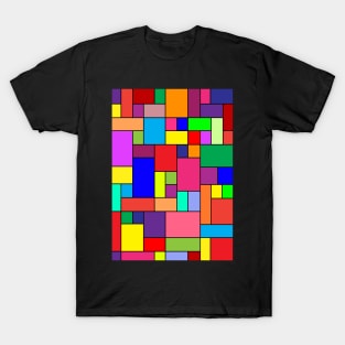 Coloured blocks T-Shirt